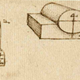 A later sketch of a pulley system from one of Leonardo’s notebooks. Image: University of Cambridge